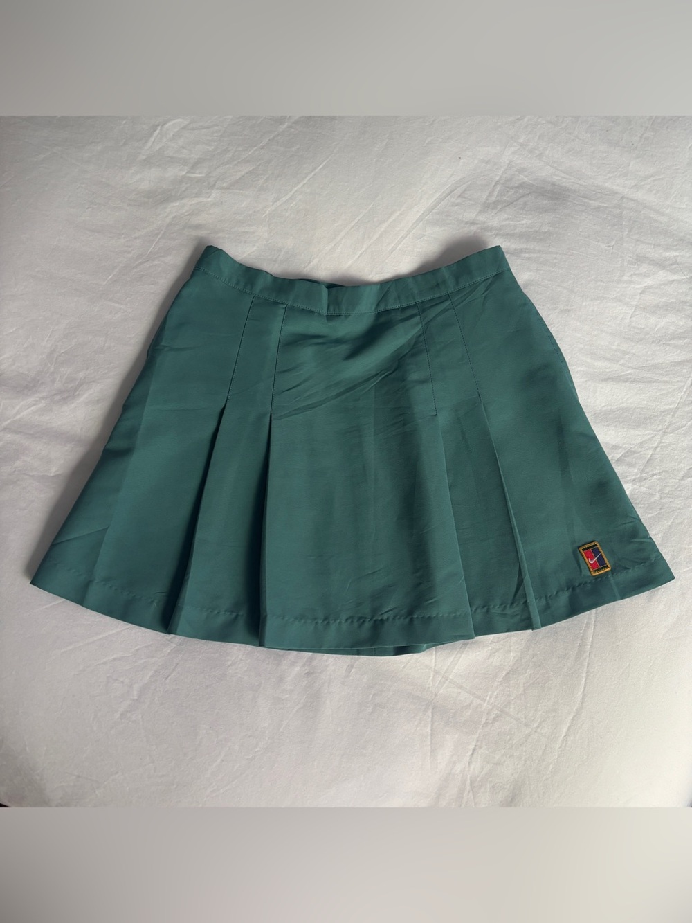 Nike Teal Pleated Tennis Mini Skirt